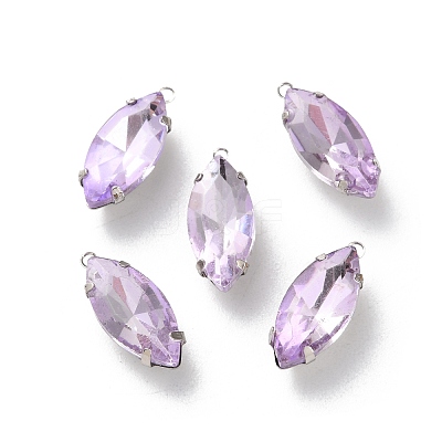 Rhinestone Pendants RGLA-P038-01P-05-1
