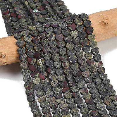 Natural Dragon Blood Beads Strands G-A272-A02-01-1