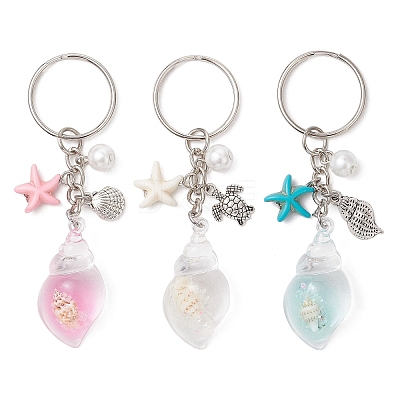 3 Pcs Acrylic Keychains KEYC-JKC01285-1