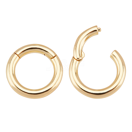 8Pcs Brass Twister Clasps KK-BC0007-19-1