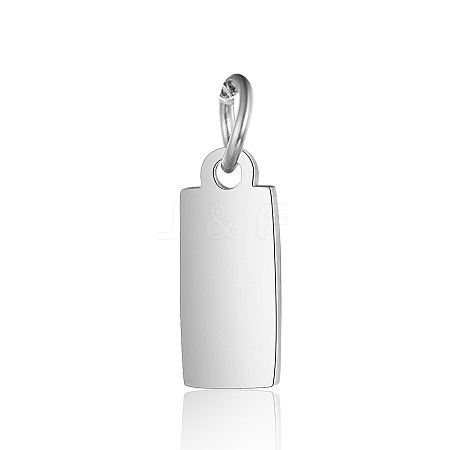 Anti-Tarnish 304 Stainless Steel Pendants STAS-I311-31A-P-1