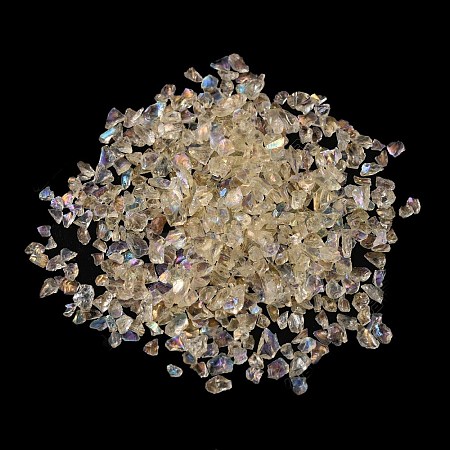 Glass Chip Beads GLAA-WH0034-06C-1
