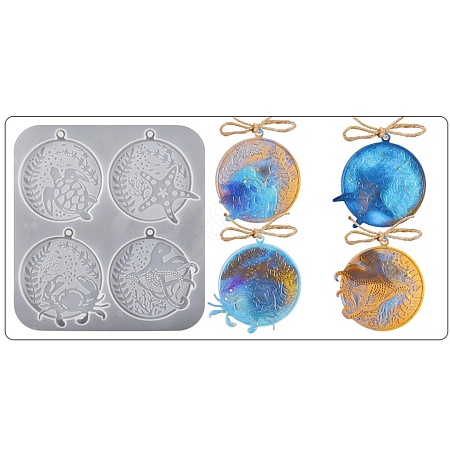 Silicone Pendant Molds LS-SIMO-M003-02A-1