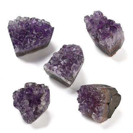 Nuggets Natural Amethyst Geode Crystal Cluster G-G128-01-1