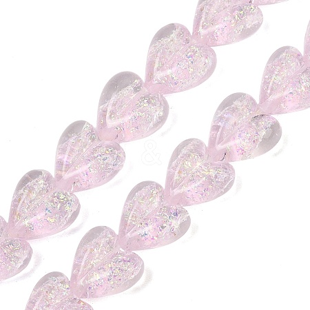 Handmade Foil Glass Beads DICH-C001-01B-1