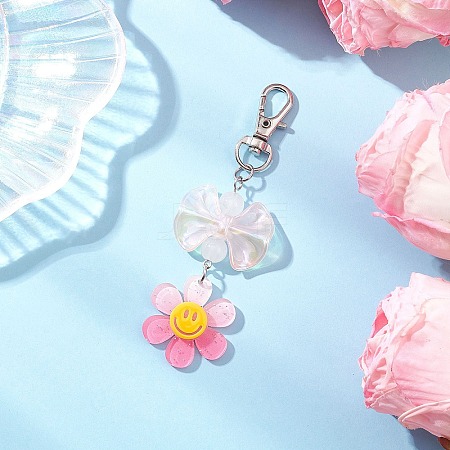 Acrylic Pendant Decorations HJEW-JM03857-03-1