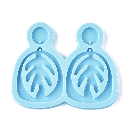 DIY Leaf Dangle Stud Earrings Silicone Molds LS-DIY-I037-01B-1