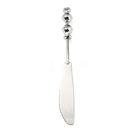 Non-Tarnish 201 Stainless Steel Cake Spatulas LS-AJEW-P114-01G-P-1