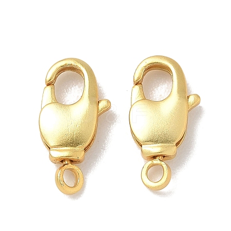 Brass Swivel Lobster Claw Clasps KK-E796-02B-G-1