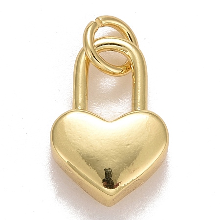 Rack Plating Brass Pendants KK-E275-11G-1