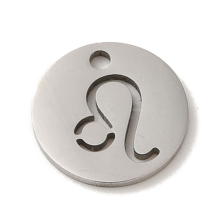 Non-Tarnish 201 Stainless Steel Charms STAS-E217-10P-10-1