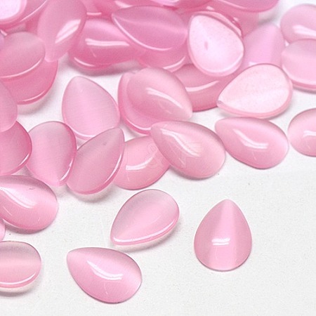 Cat Eye Cabochons CE-J001-5x7mm-12-1