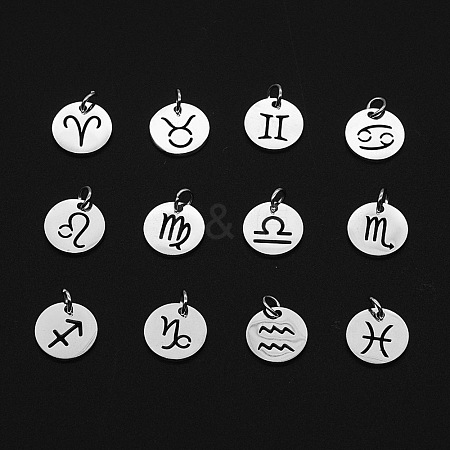 Non-Tarnish 201 Stainless Steel Charms STAS-Q237-M003-5-1