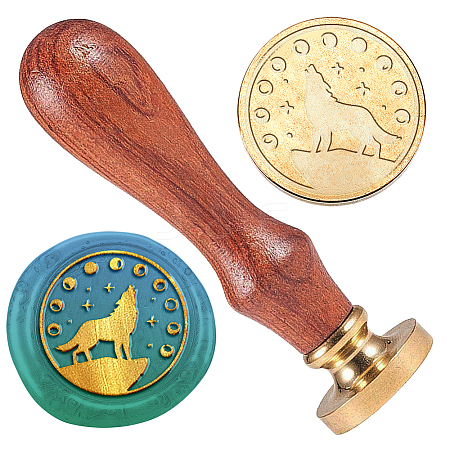 Wax Seal Stamp Set AJEW-WH0208-1077-1