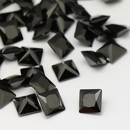 Cubic Zirconia Cabochons ZIRC-M004-4x4mm-008-1