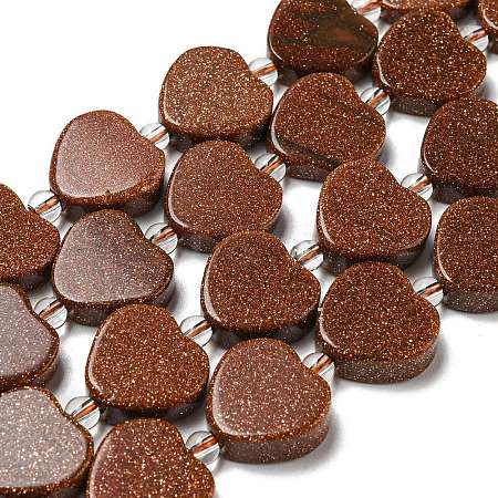 Synthetic Goldstone Beads Strands G-G072-D04-01-1