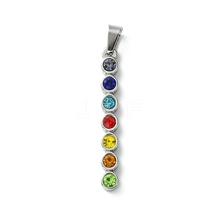 304 Stainless Steel Pendants STAS-H192-04P-1