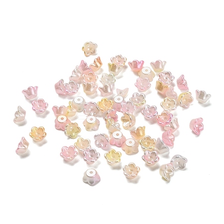 ABS Plastic Bead Caps KY-G034-01G-1