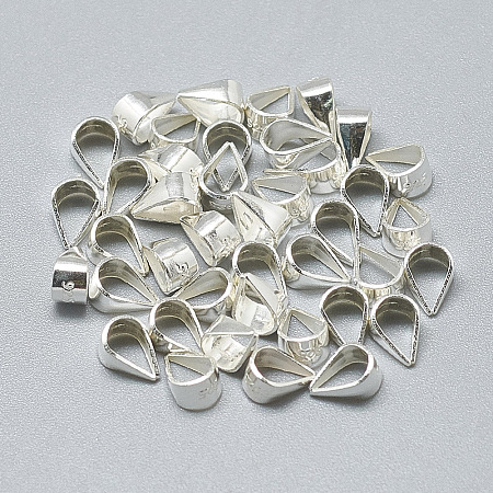 925 Sterling Silver Snap on Bails STER-T002-216S-1