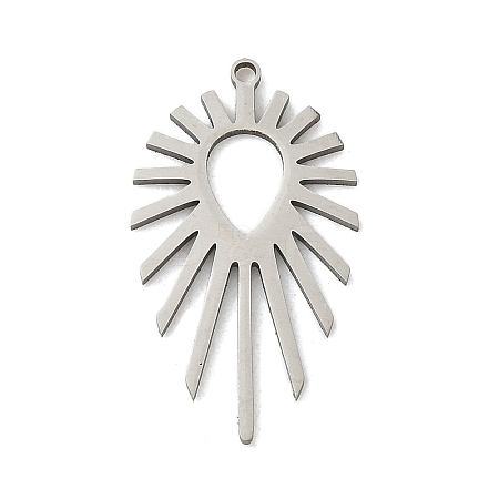201 Stainless Steel Pendants STAS-H480-08P-1