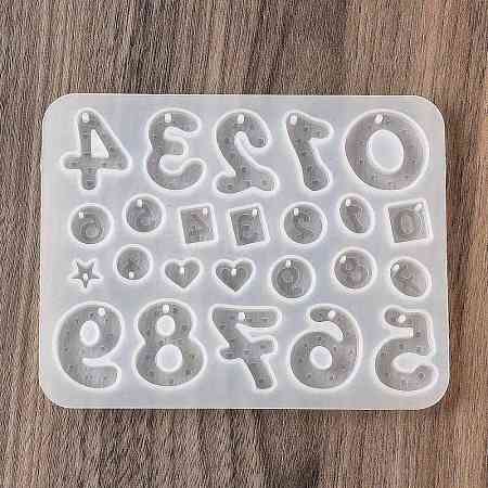 Silicone Pendant Molds SENE-M003-04C-1