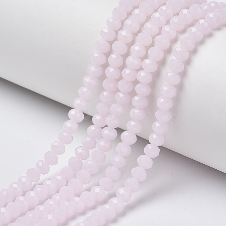 Glass Beads Strands EGLA-A044-J1mm-D02-1