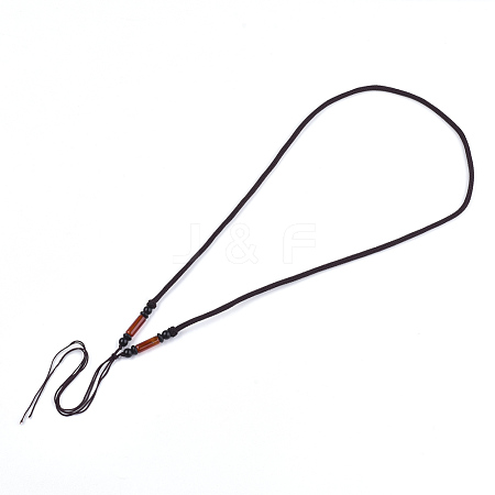 Nylon Cord Necklace Making MAK-T005-22A-1