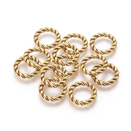 Tibetan Style Linking Rings X-TIBE-S050-AG-LF-1