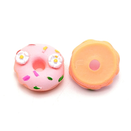 Resin Cabochons RESI-WH0025-17-1