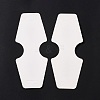 Blank Cardboard Necklace Display Cards CDIS-A004-01A-3