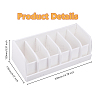 6 Grids PVC Belt Storage Box CON-WH0099-29-2