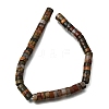 Natural Polychrome Jasper/Picasso Stone/Picasso Jasper Beads Strands GG-CBA8682-B05-3