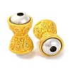 Rack Plating Alloy Beads PALLOY-F313-03MG-2