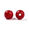 Opaque Solid Color Glass Beads X1-GLAA-N007-6mm-A05-2