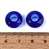Transparent Glass European Beads GPDL-Q024-14mm-A03-3