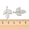 Non-Tarnish 304 Stainless Steel Pendants LS-STAS-H184-05E-P-3
