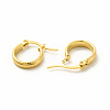 201 Stainless Steel Hoop Earrings with 304 Stainless Steel Pin for Women EJEW-M214-12D-G-1