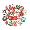 Christmas Opaque Resin Cabochons CRES-Z015-01A-1