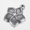 304 Stainless Steel Pendants STAS-P171-54P-2