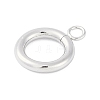 Non-Tarnish 304 Stainless Steel Toggle Clasps STAS-L022-424P-2