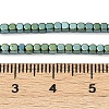 Electroplate Non-magnetic Synthetic Hematite Beads Strands G-I175-09F-3