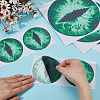 4 Pairs 2 Styles Eye PVC Headlight Car Sticker AJEW-HY0002-38B-3
