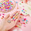 368Pcs Opaque Acrylic Beads SACR-TA0001-61-6