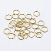 925 Sterling Silver Open Jump Rings STER-F036-02G-1x7mm-1