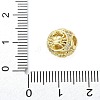 Brass Micro Pave Cubic Zirconia Beads KK-Z095-04G-04-3