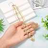 Brass Double Layer Necklaces NJEW-TAC0020-5