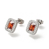 304 Stainless Steel Stud Earrings EJEW-H018-01P-06-2