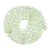 Natural Prehnite Beads Strands G-G139-A05-03-3