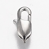 Tarnish Resistant 316 Surgical Stainless Steel Lobster Claw Clasps STAS-Z013-01C-2