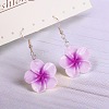 Flower Resin Dangle Earrings FS-WG2DDFE-05-1